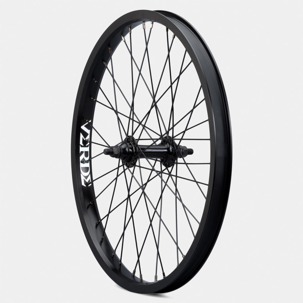 ODYSSEYリムに組み替え済　20インチBMX VERDEフロントホイール Verde_Regent_Front_Wheel_Black